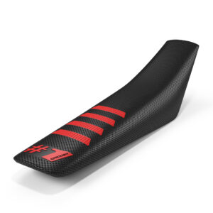 ONEGRIPPER Seat Cover – RIBBED – Black/Red