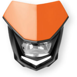 Polisport Halo Headlight, Orange KTM
