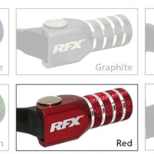RFX Pro Series Replacement CNC Gear Pedal Tip Red