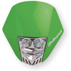 Polisport HMX Led  Dual Headl., Grøn