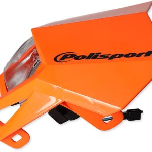 Polisport LMX Headlight H4, Orange KTM