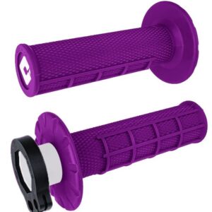 ODI Half Waffle MX Lock-On Grip Set