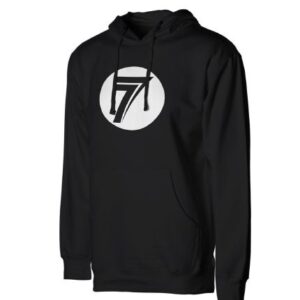 Seven Youth Dot Hoodie, Black