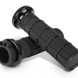 ODI Harley-Davidson V-TWIN Lock-On Grip Set, Black