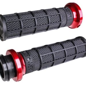 ODI Harley-Davidson V-TWIN Lock-On Grip Set, Red