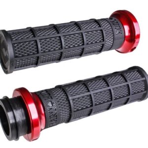 ODI Harley-Davidson V-TWIN Lock-On Grip Set, Red